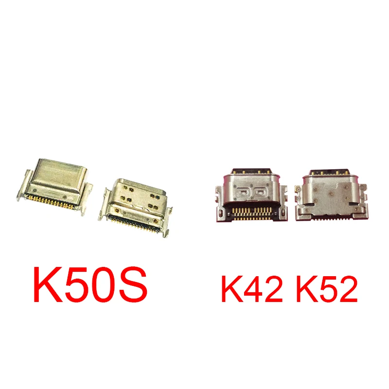 50 Adet mikro usb Şarj Konektörü LG k41s K61 K51 K50S K50 K51S K42 K52 K92 Şarj Jakı Dock Tak Bağlantı Noktası Görüntü 0