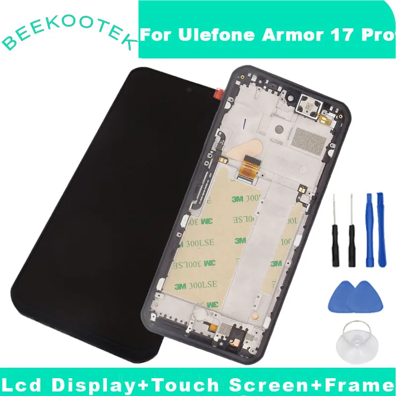 Yeni Orijinal Ulefone Zırh 17 Pro lcd ekran+Dokunmatik Ekran İçin Çerçeve Meclisi İle Ulefone Zırh 17 Pro Akıllı Telefon Görüntü 0