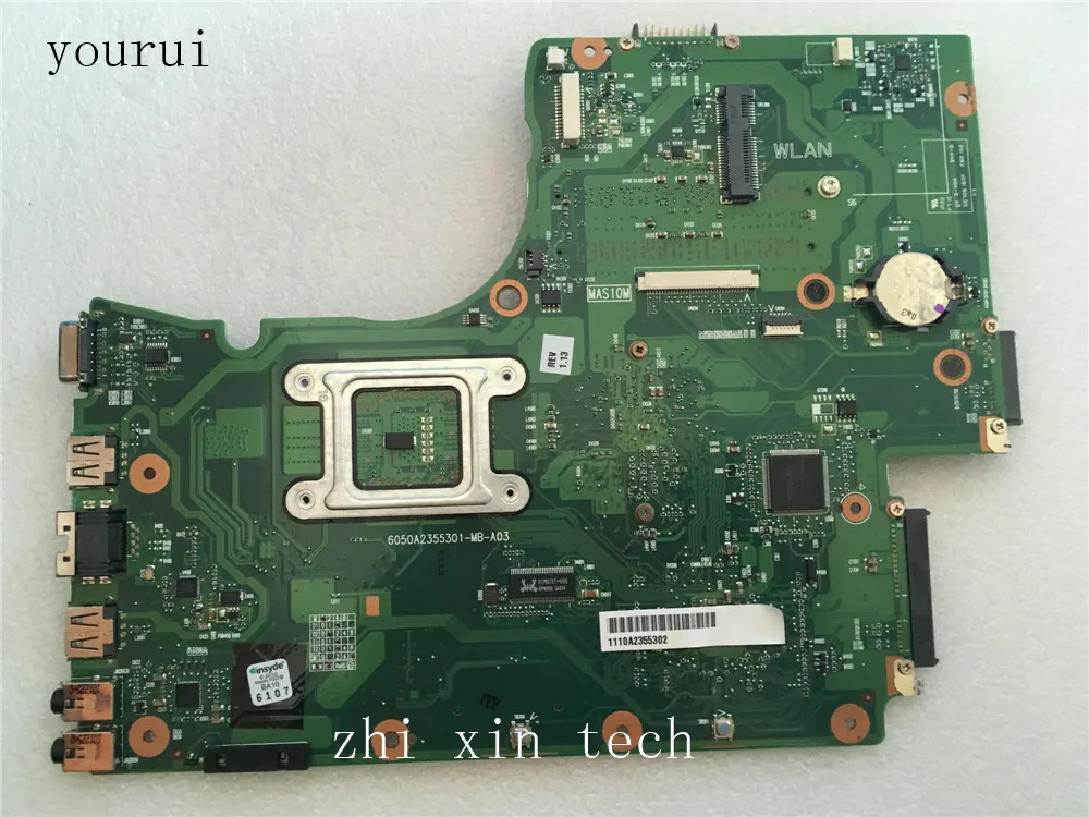 yourui Orijinal Toshiba Satellite C650 C655 Dizüstü PC Anakart V000225020 6050A2355301 Test mükemmel çalışma Görüntü 1