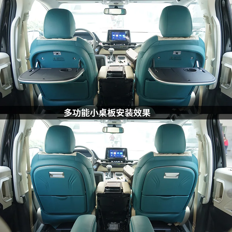 Toyota Sienna 2022 için 2023 Arka Koltuk Dizüstü Bilgisayar Masası Çok fonksiyonlu Katlanır masa üstü İş Ofis Modifikasyon Aksesuarları Görüntü 1