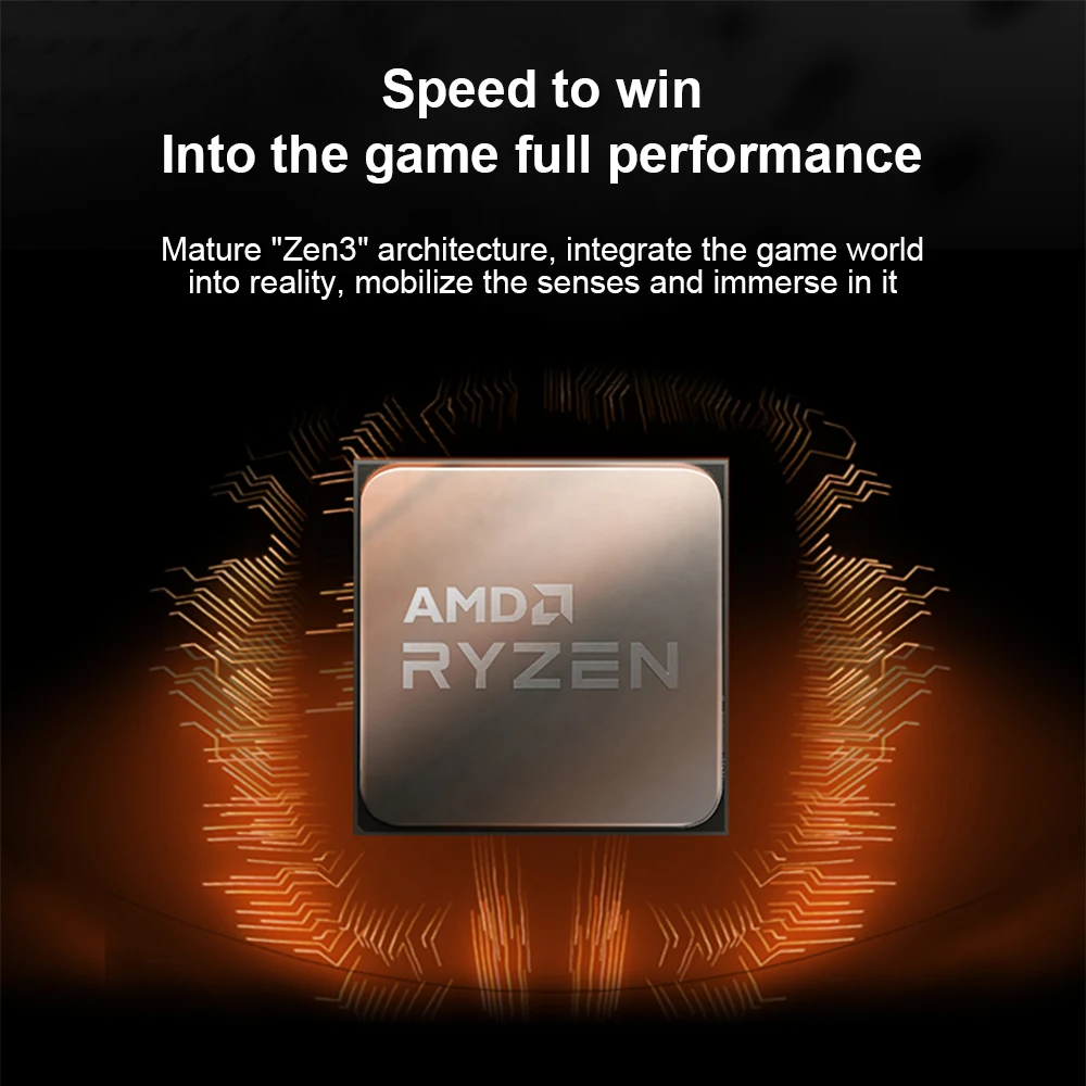 AMD Ryzen 7 5700X Yeni R7 5700X3. 4 GHz Sekiz Çekirdekli 16 İş Parçacıklı CPU İşlemci 7NM L3=32M 100-000000926 Soket AM4 ancak soğutucu olmadan Görüntü 2