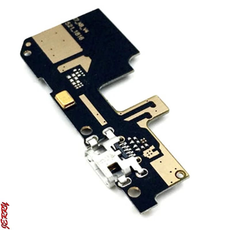 USB Şarj Portu Şarj Kurulu Flex Kablo Xiaomi Redmi 5 Artı Dock fiş konnektörü İle Mikrofon Flex Kablo Görüntü 2