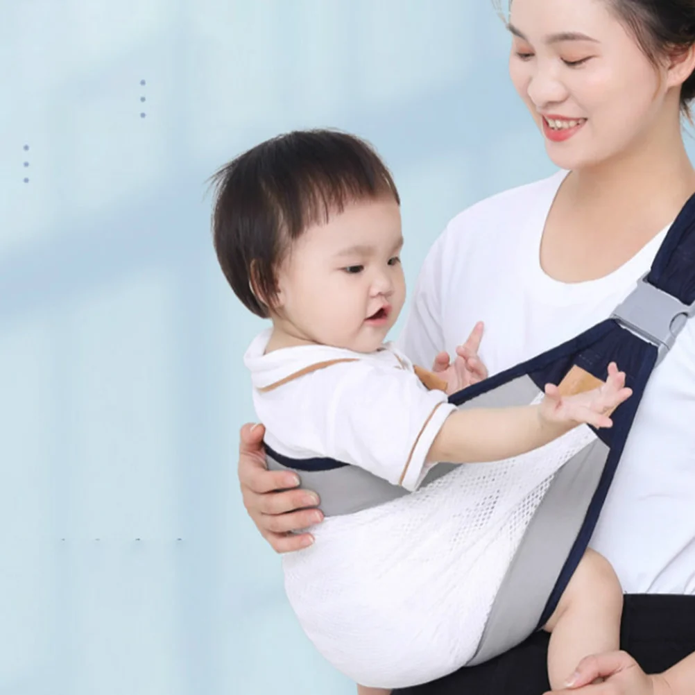 Bebek Taşıyıcı Çocuklar Ön Bebek Örgü Kalça Kayışı Yenidoğan Toddler Pamuk Polyester Açık Görüntü 2