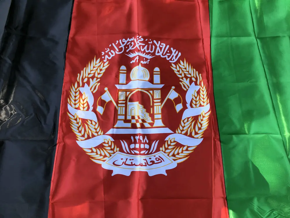 zwjflagshow Afganistan Bayrağı Afiş 90x150cm Asılı polyester Afgan Kabil Ofis Aktivite geçit Festivali Ev Dekorasyon Görüntü 2