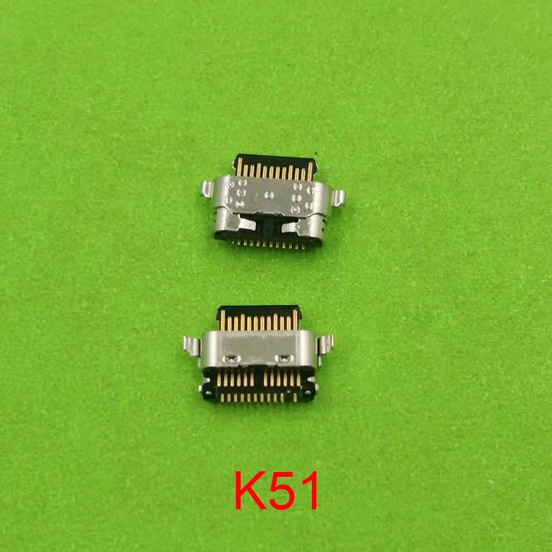 50 Adet mikro usb Şarj Konektörü LG k41s K61 K51 K50S K50 K51S K42 K52 K92 Şarj Jakı Dock Tak Bağlantı Noktası Görüntü 3