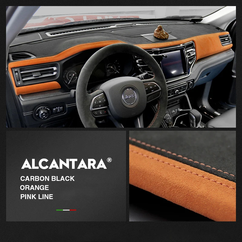 Alcantara için Araba Dashboard Kapakları BMW X5 2020 Mat Gölge yastık pedi Halı Aksesuarları Görüntü 3