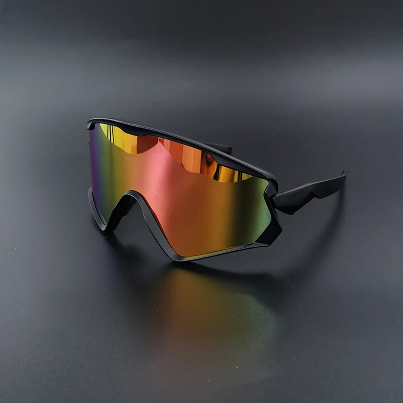 Elastik Bacak UV400 Bisiklet Gözlük 2023 Spor Koşu Gözlük Yol Bisikleti Güneş Gözlüğü Erkekler Kadınlar Bisiklet Gözlük Bisikletçi Lensler Gözler Görüntü 4