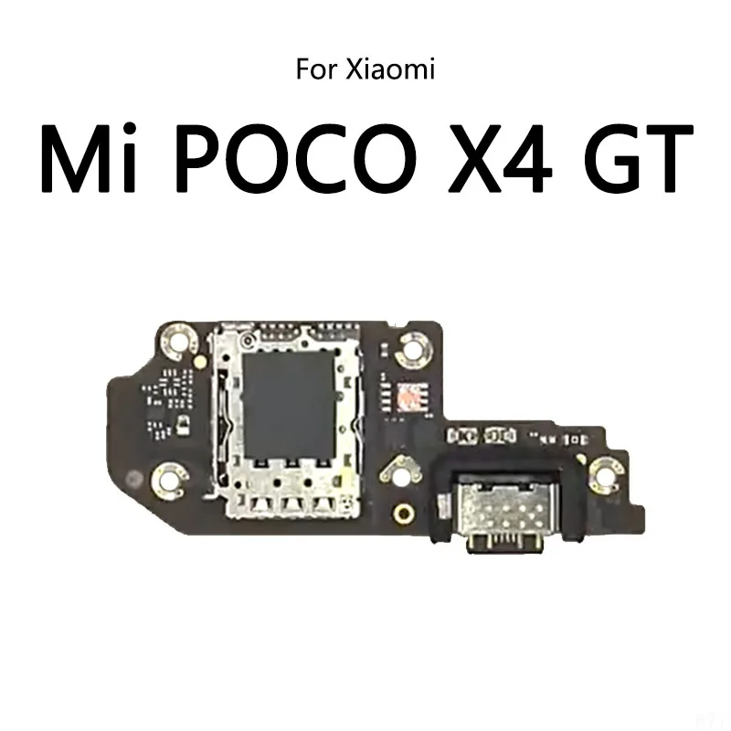 USB şarj yuvası Portu Soket Jack konnektörü Şarj Kurulu Flex Kablo Xiaomi Mi POCO M4 Pro 4G X4 GT F4 Görüntü 4
