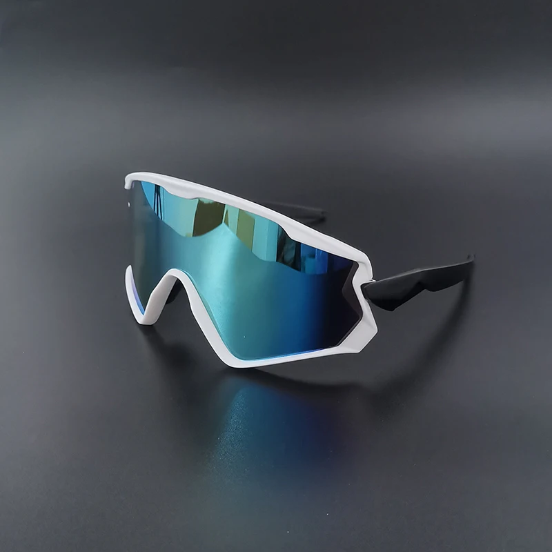 Elastik Bacak UV400 Bisiklet Gözlük 2023 Spor Koşu Gözlük Yol Bisikleti Güneş Gözlüğü Erkekler Kadınlar Bisiklet Gözlük Bisikletçi Lensler Gözler Görüntü 5
