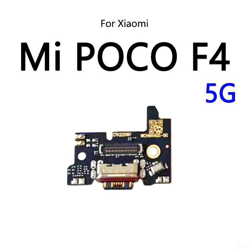 USB şarj yuvası Portu Soket Jack konnektörü Şarj Kurulu Flex Kablo Xiaomi Mi POCO M4 Pro 4G X4 GT F4 Görüntü 5